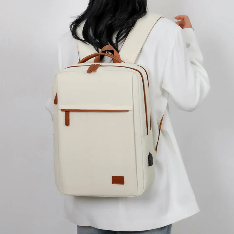 Stylish Unisex Oxford Waterproof Backpack - Large Capacity