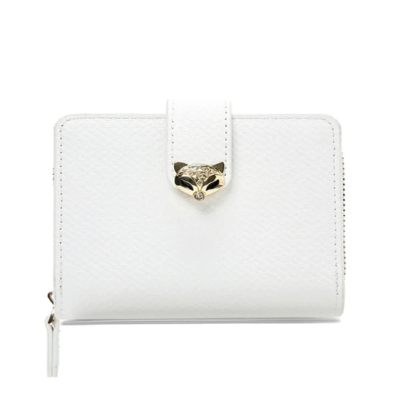 Foxer Elegant Slim PU Leather Women Wallet