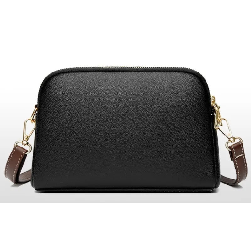Luxury Genuine Leather Crossbody Shoulder Bag for Women