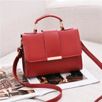 Chic Retro Crossbody Handbag for Women - High Quality PU Leather
