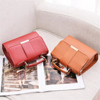 Chic Retro Crossbody Handbag for Women - High Quality PU Leather