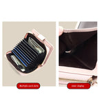 Foxer Elegant Slim PU Leather Women Wallet