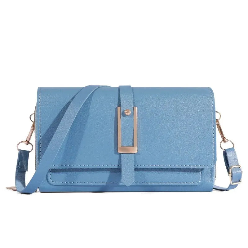 Elegant Crossbody Shoulder Bag for Women - Stylish Cellphone and Card Holder