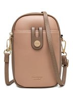 Soft PU Crossbody Phone Bag – Minimalist Edition