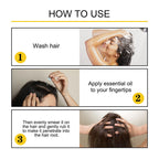 Electric Massage Brush with Red Light for Hair Growth and Scalp Care - HairFlow