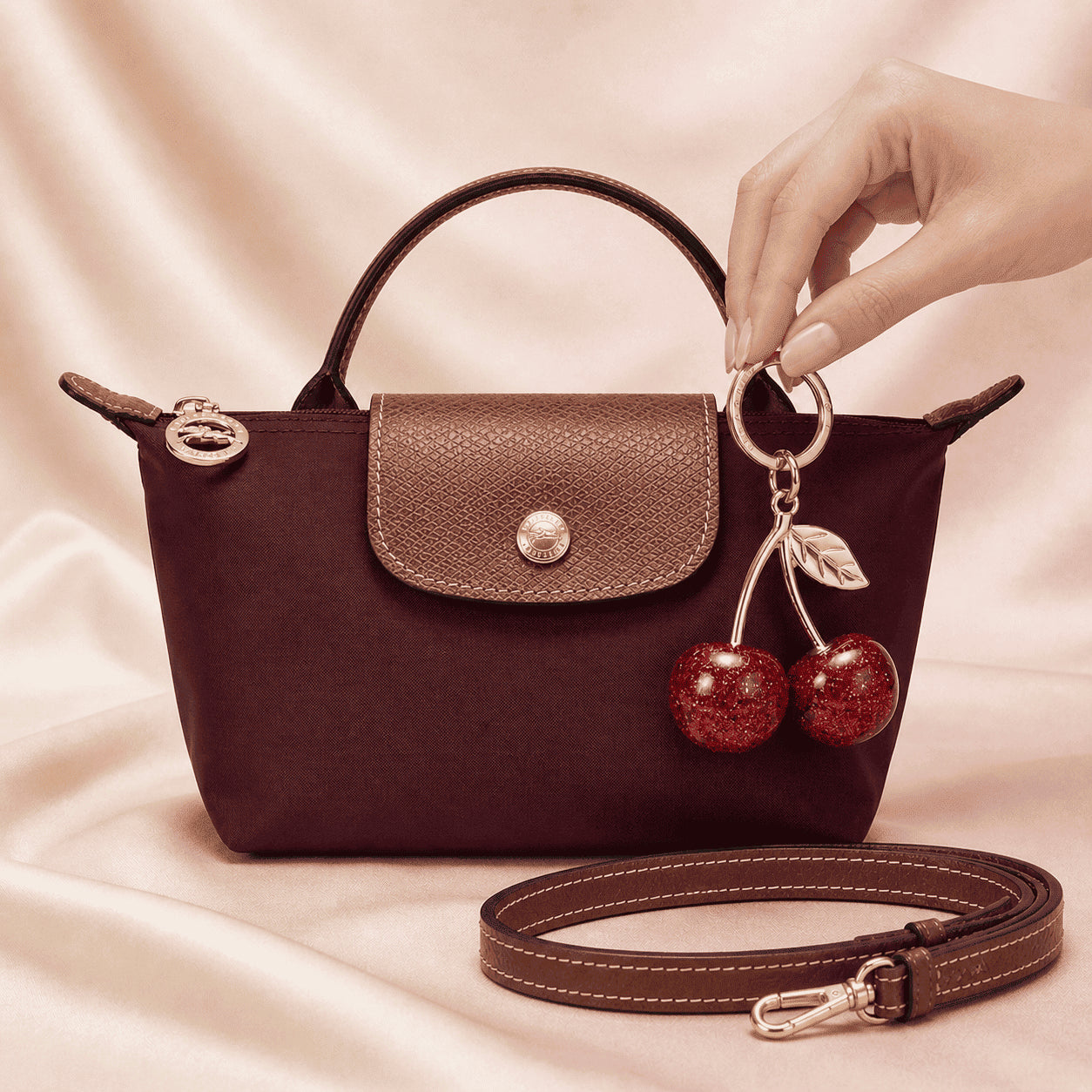 Mini Bag Elegance - Get an keychain and bag organiser completely free