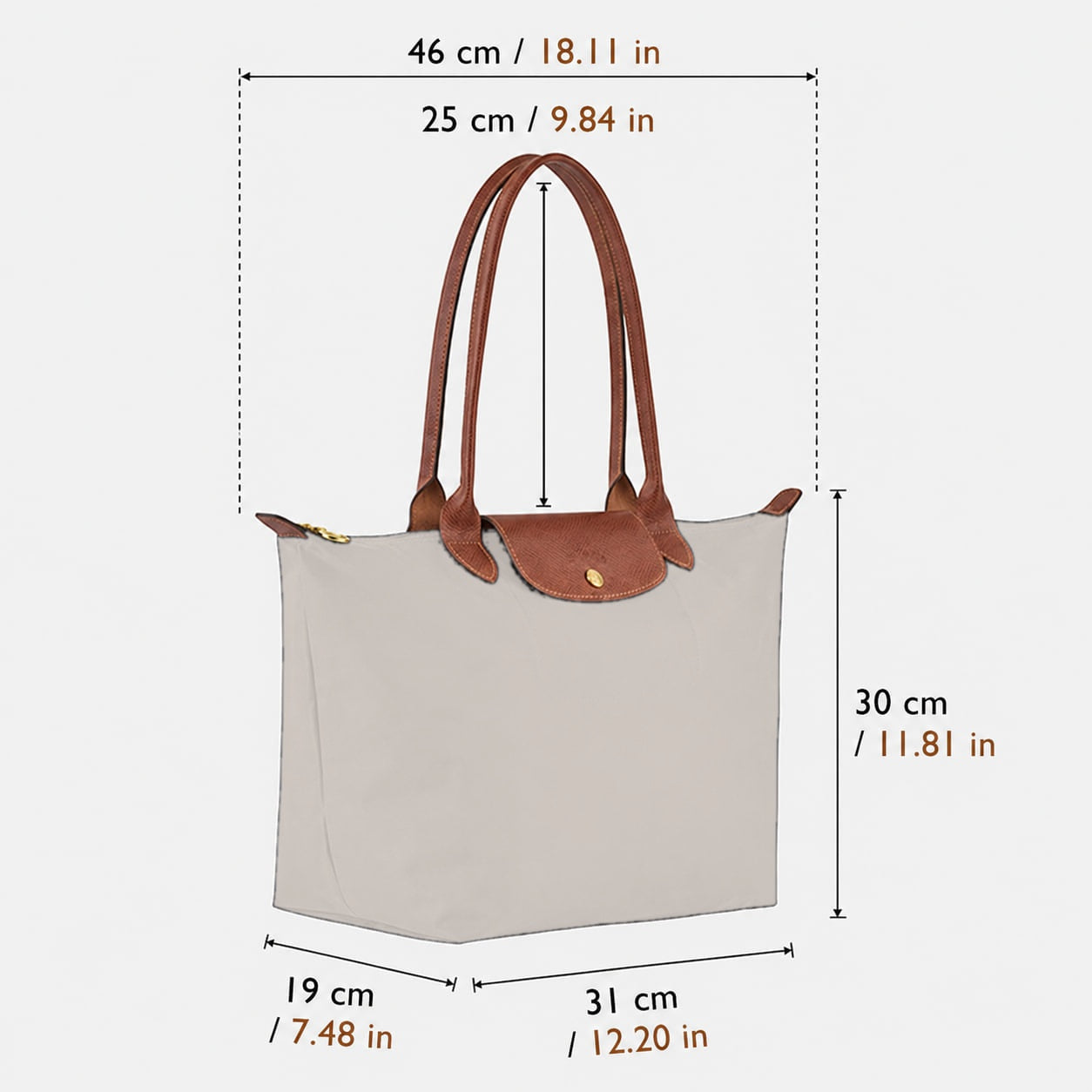 Élodie Off-White Large Everyday Tote Bag