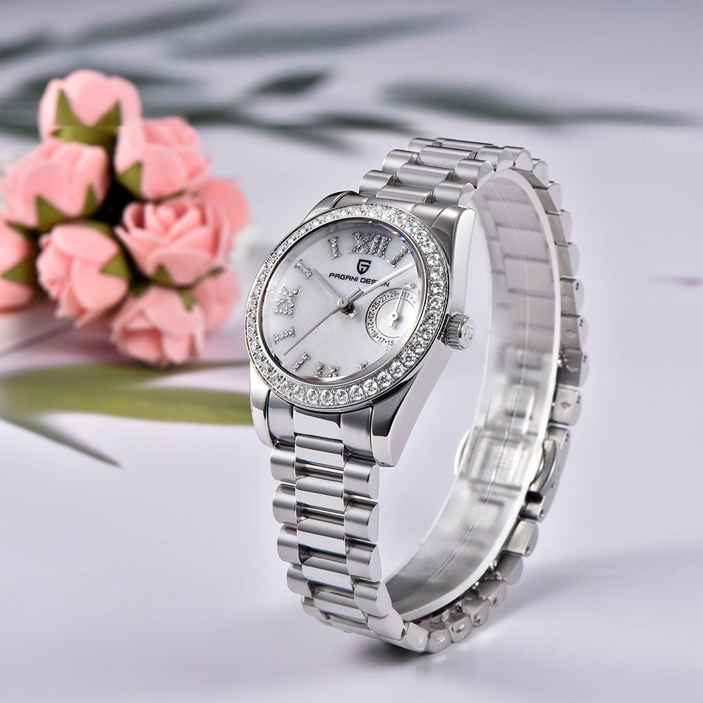 Pagani Design Lily White Women’s Watch
