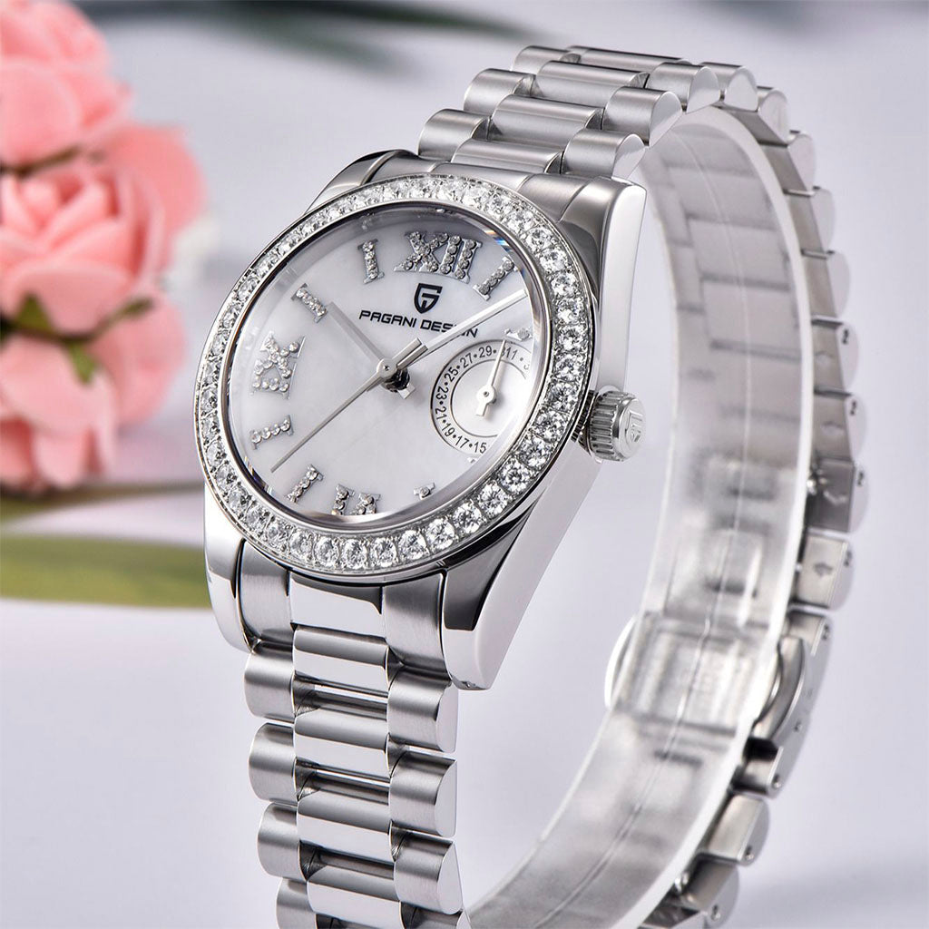 Pagani Design Lily White Women’s Watch