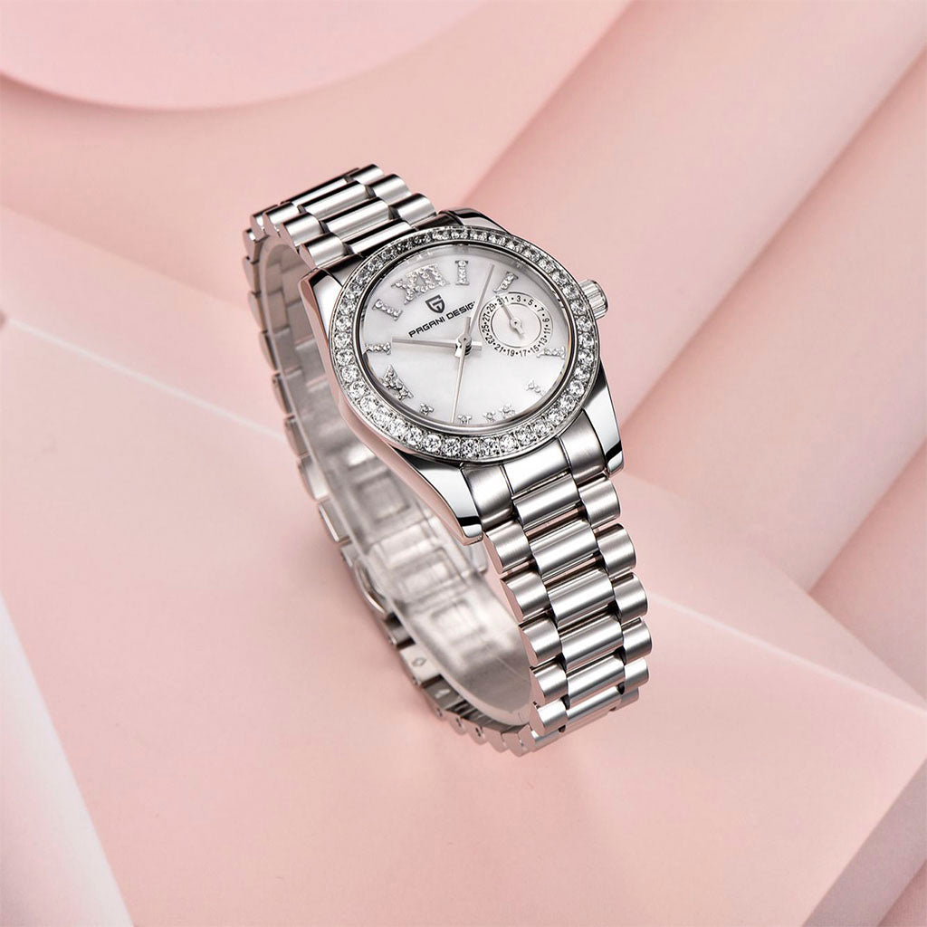 Pagani Design Lily White Women’s Watch