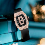 Pagani Design Rose Black Women's Watch