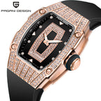 Pagani Design Rose Black Women's Watch