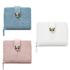 Foxer Elegant Slim PU Leather Women Wallet